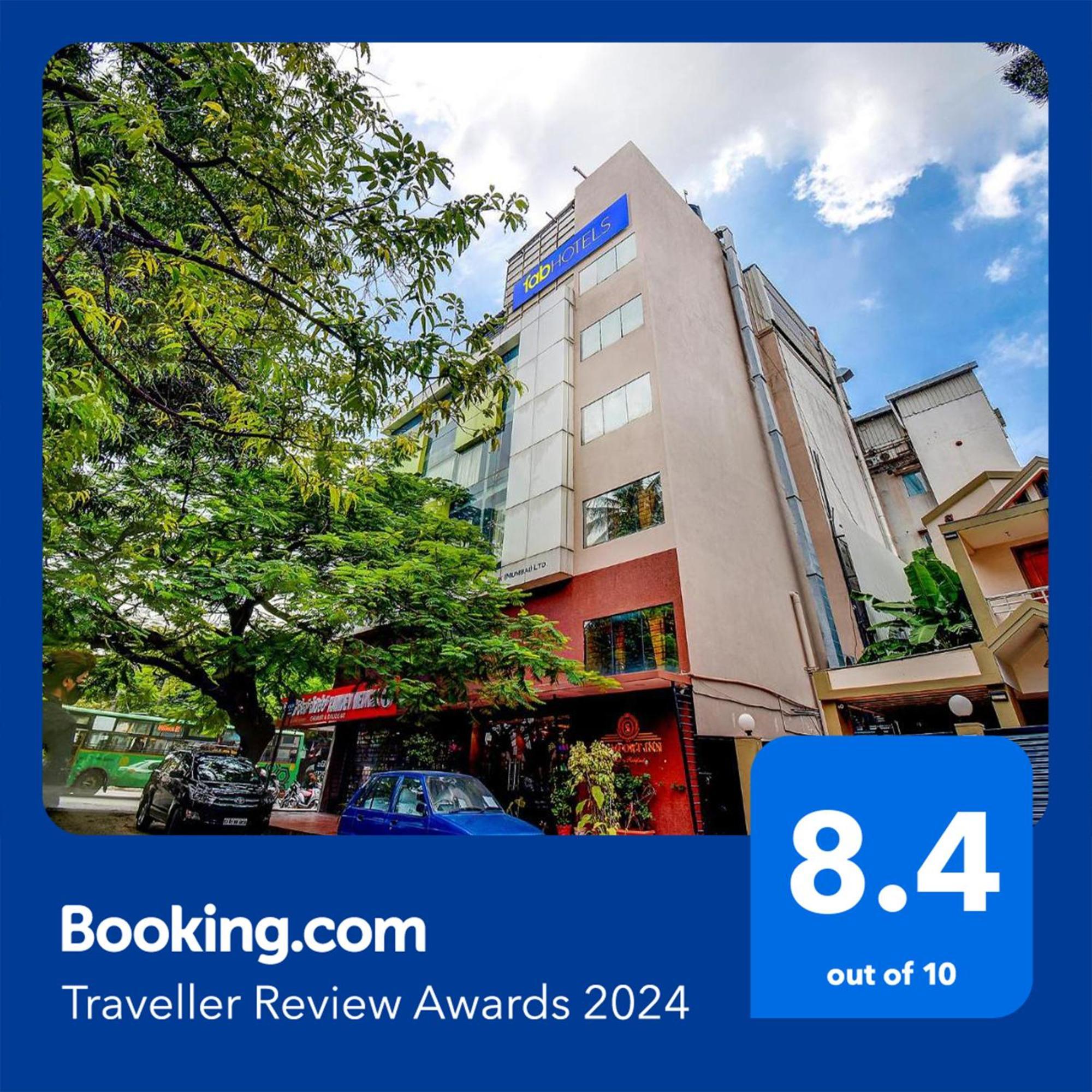 Fabhotel S Comfort Inn - Indiranagar Bangalore Exterior foto